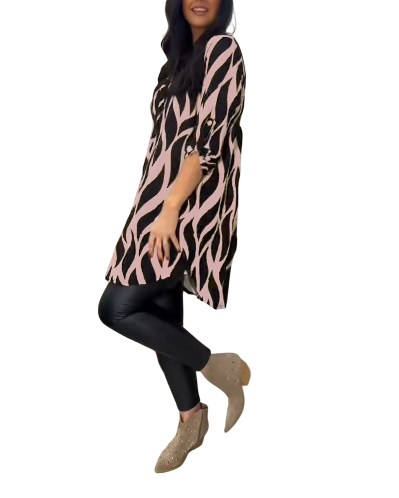 ALEXANDRA™ | Haut ample imprimé femme