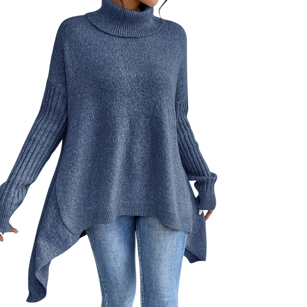 LORENA – PULL COL ROULÉ DOUILLET