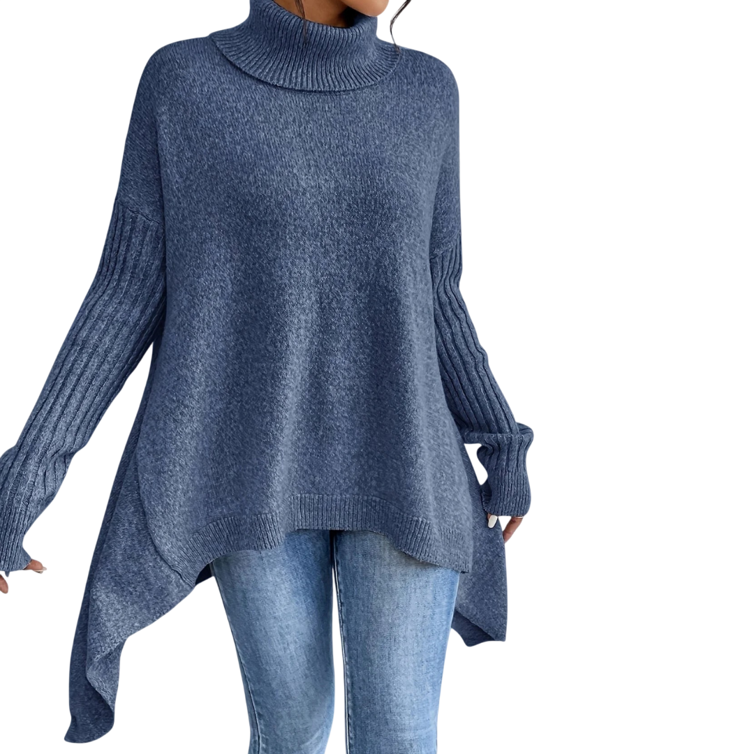LORENA – PULL COL ROULÉ DOUILLET