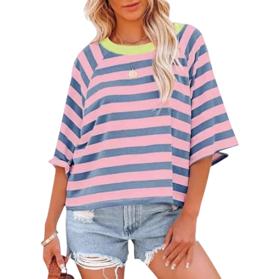 Maosie™ | Trendy Loose Fit Summer Crewneck Top