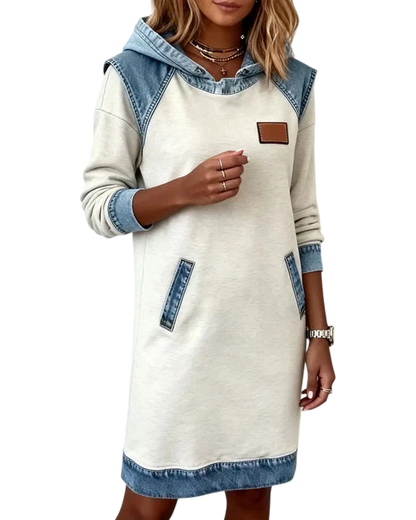 Lunariae – Casual Winter Hoodie Dress