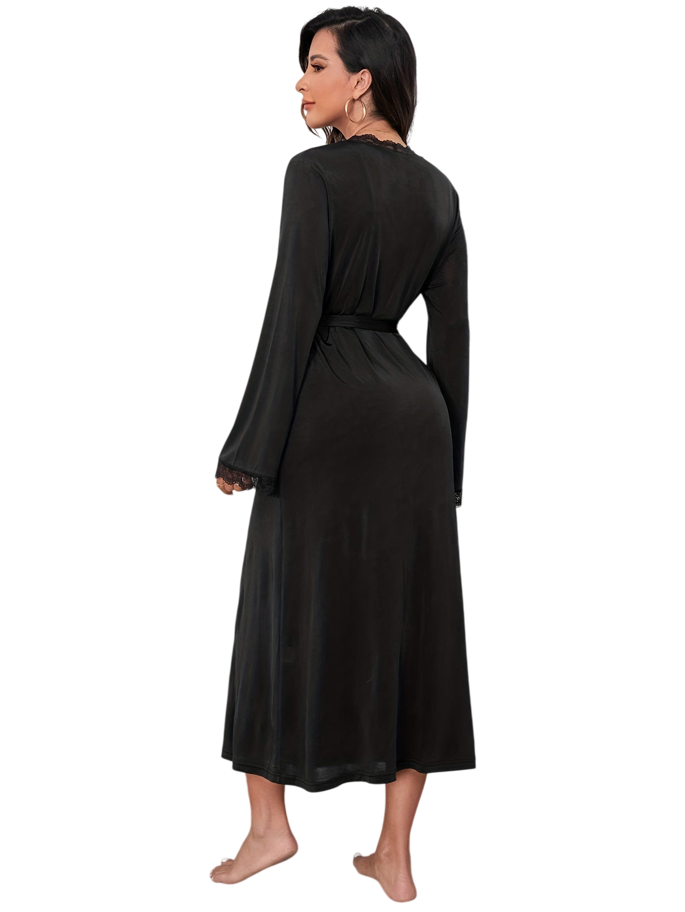 Grace | Peignoir et nuisette en dentelle élégants pour femme