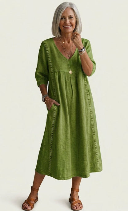 Juliette | Elegant A-Line Maxi Dress