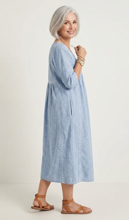 Juliette | Elegant A-Line Maxi Dress