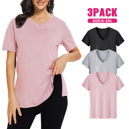 Selena™ | Casual Loose Fit Tee Pack Of 3