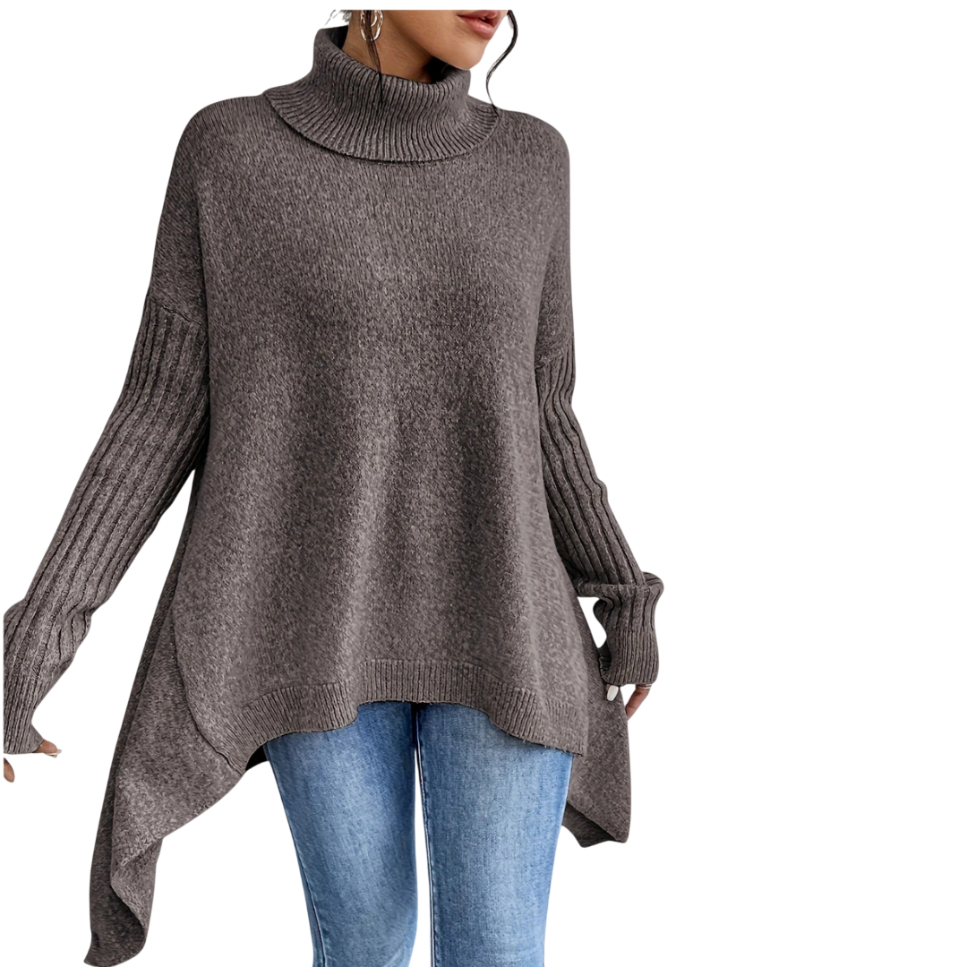 LORENA – PULL COL ROULÉ DOUILLET