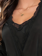 Grace | Peignoir et nuisette en dentelle élégants pour femme