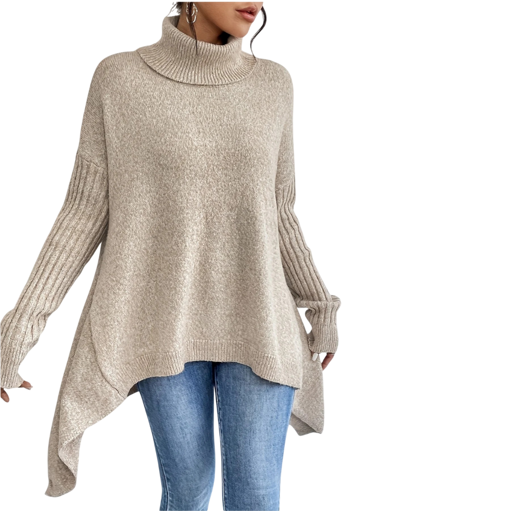 LORENA – PULL COL ROULÉ DOUILLET