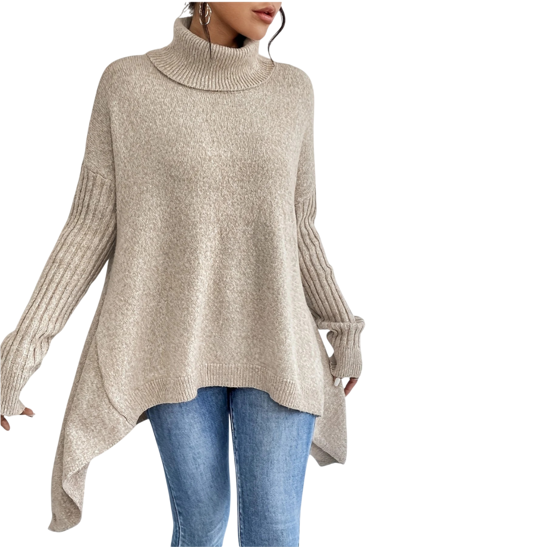 LORENA – PULL COL ROULÉ DOUILLET