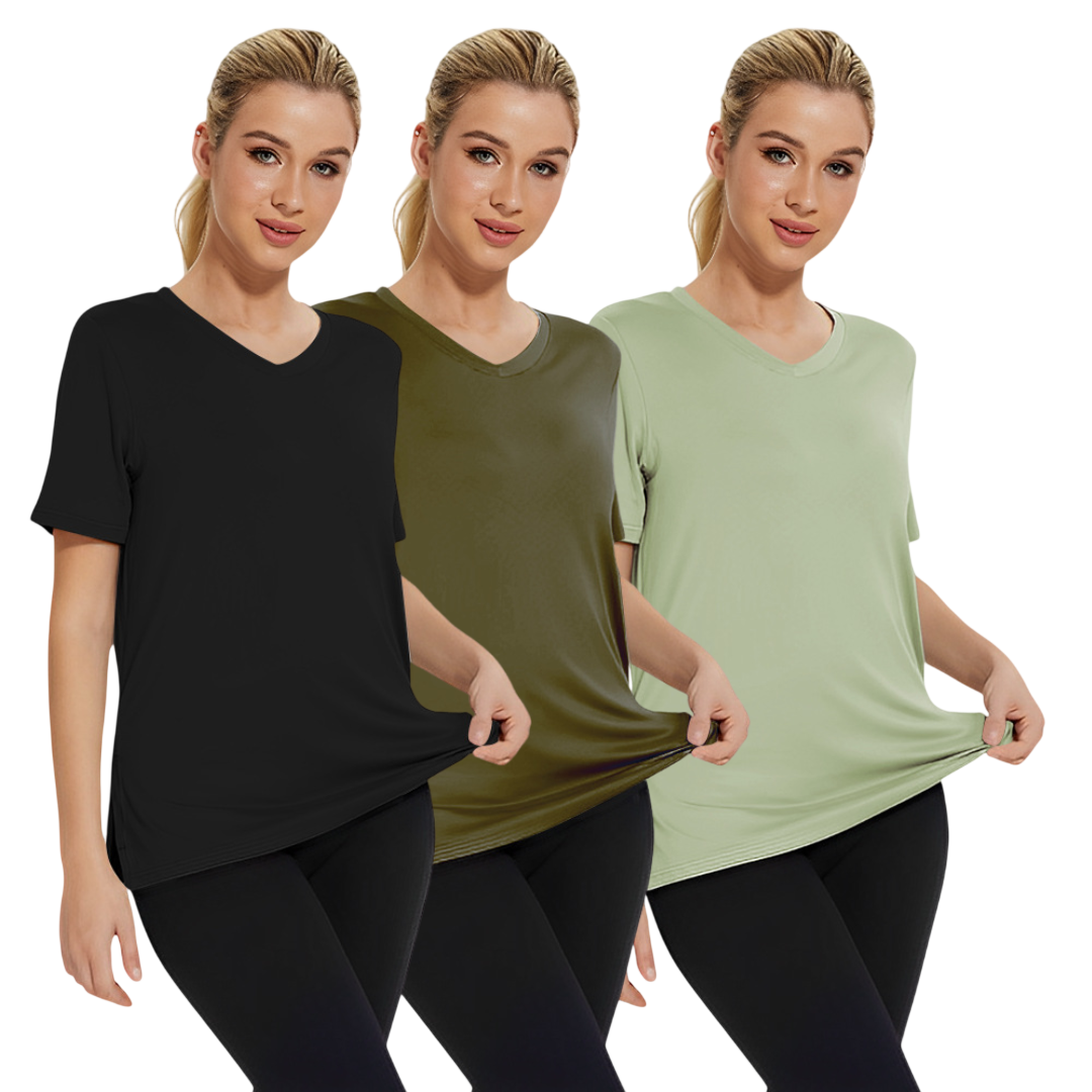Selena™ | Casual Loose Fit Tee Pack Of 3