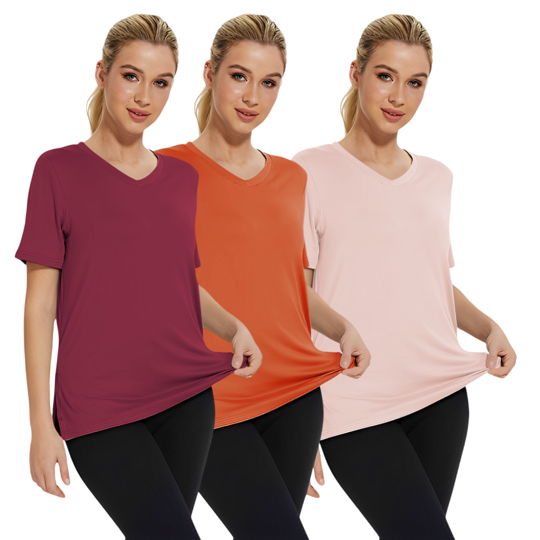 Selena™ | Casual Loose Fit Tee Pack Of 3