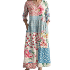 Zara - Robe longue rétro gracieuse
