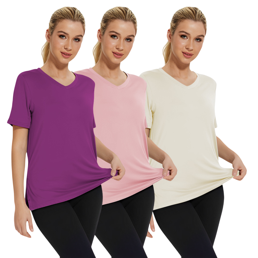 Selena™ | Casual Loose Fit Tee Pack Of 3