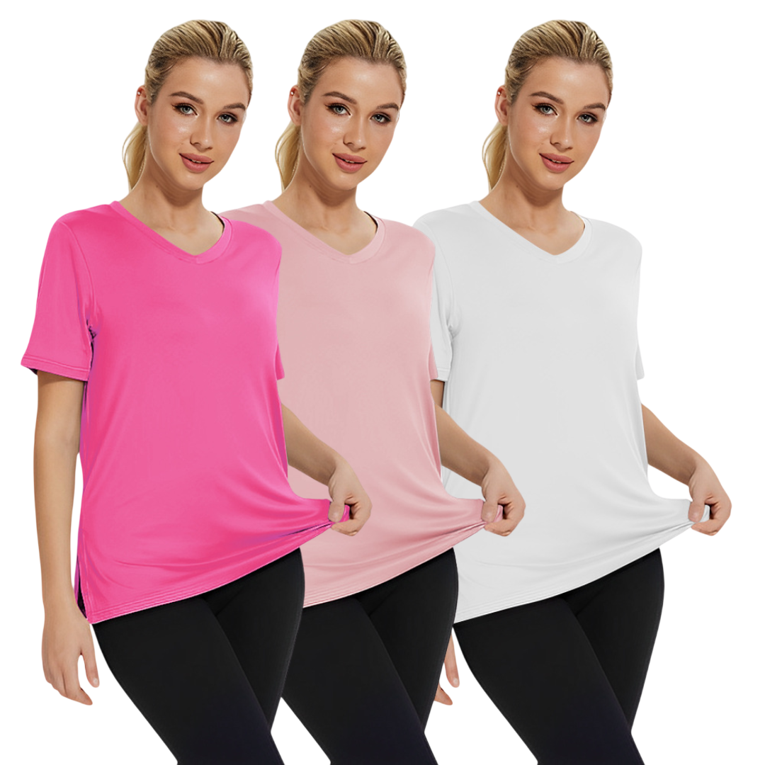 Selena™ | Casual Loose Fit Tee Pack Of 3