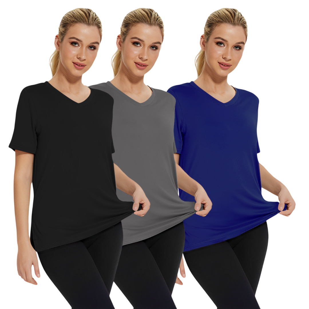Selena™ | Casual Loose Fit Tee Pack Of 3