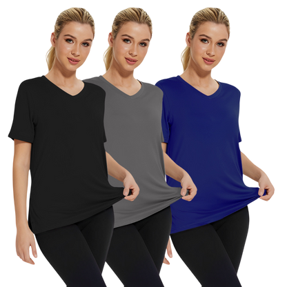 Selena™ | Casual Loose Fit Tee Pack Of 3