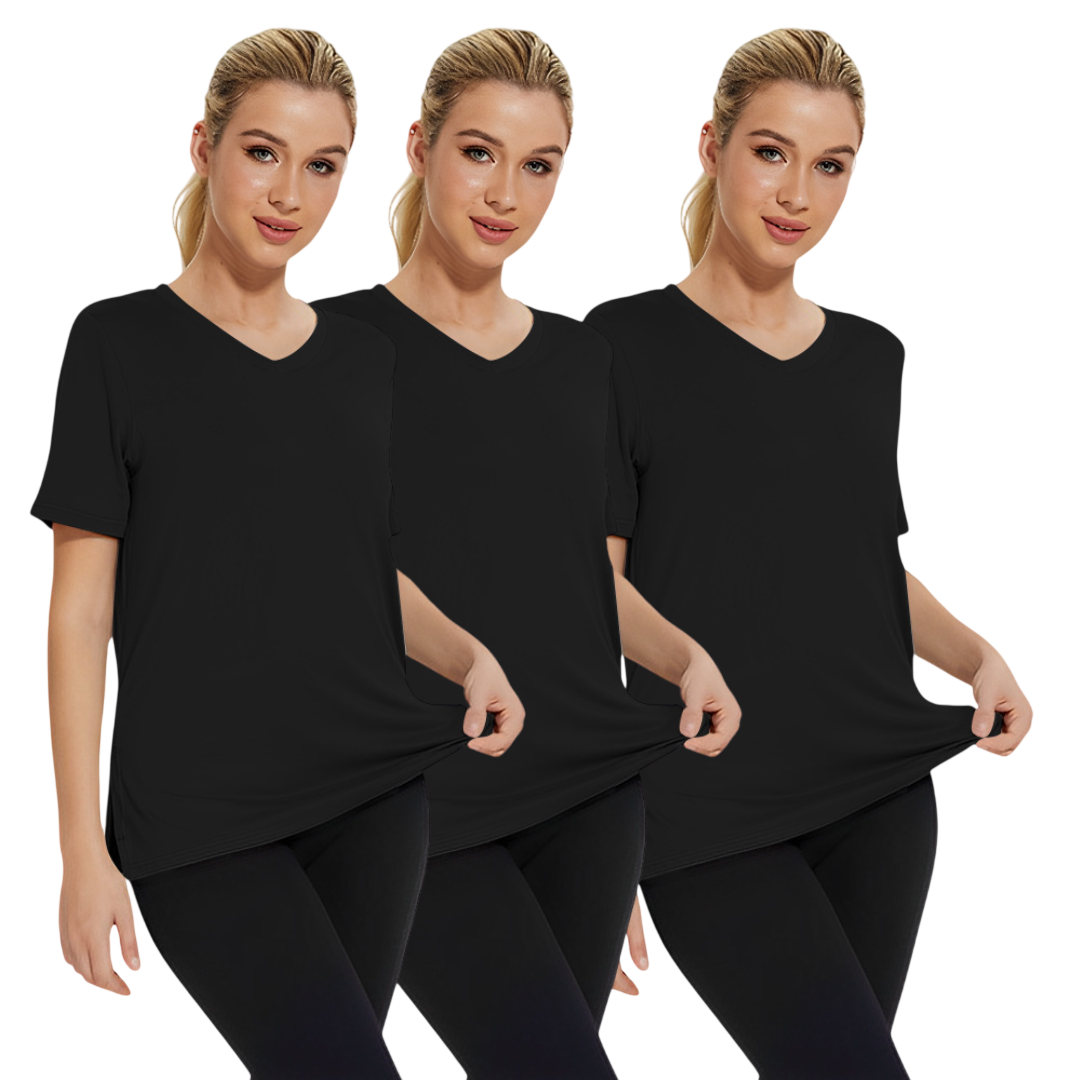 Selena™ | Casual Loose Fit Tee Pack Of 3