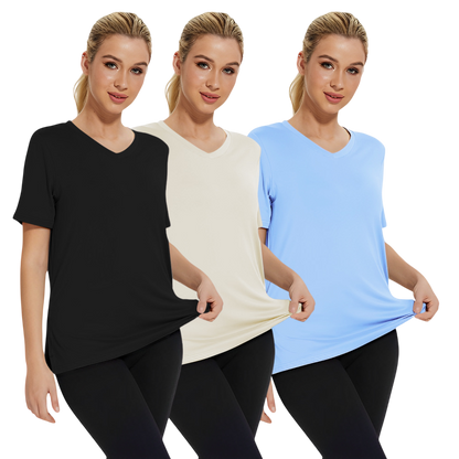Selena™ | Casual Loose Fit Tee Pack Of 3