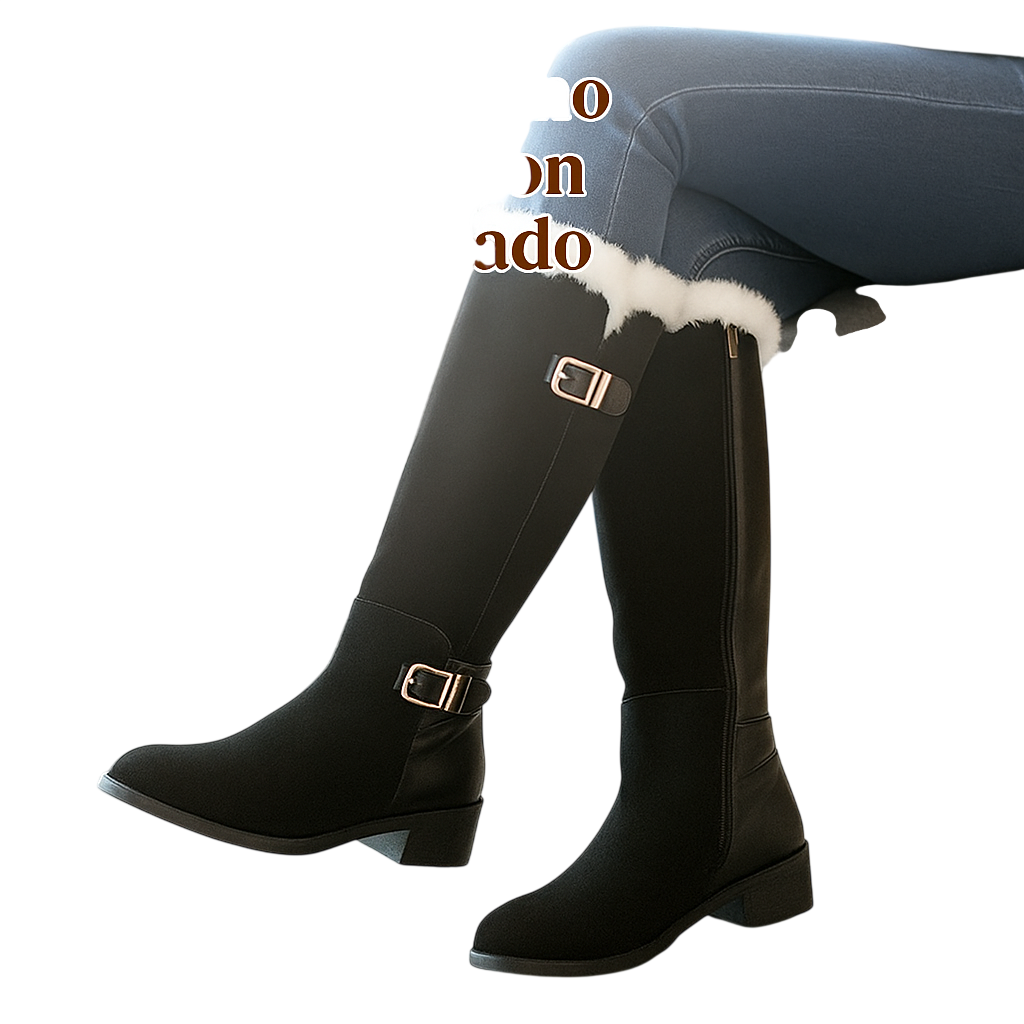 Ainhoa - Bottes d'hiver chaudes fourrées