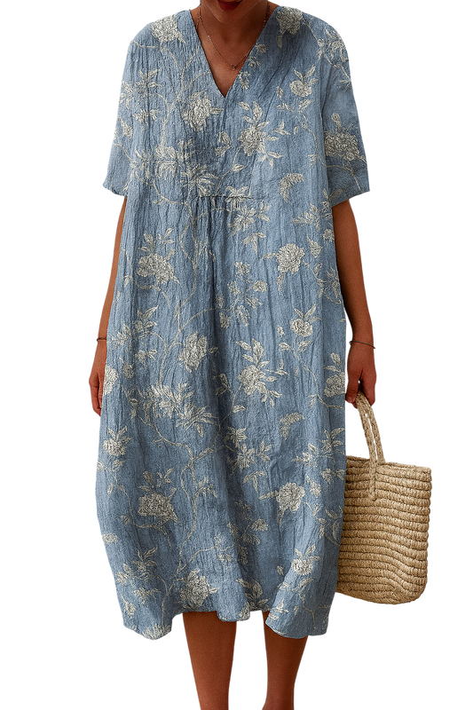 Blue Willow Dress