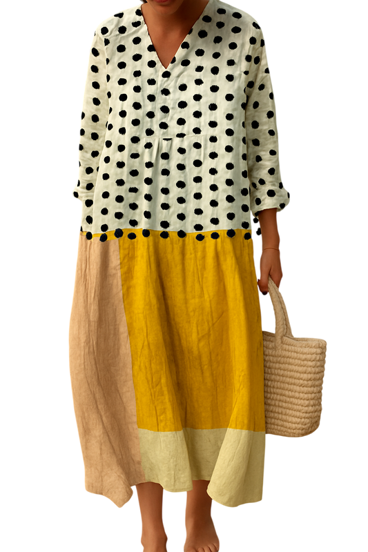 Polka Sunscape Dress