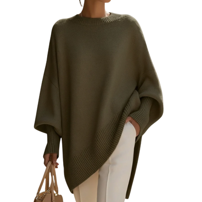 Livia | Oversized Poncho Sweater