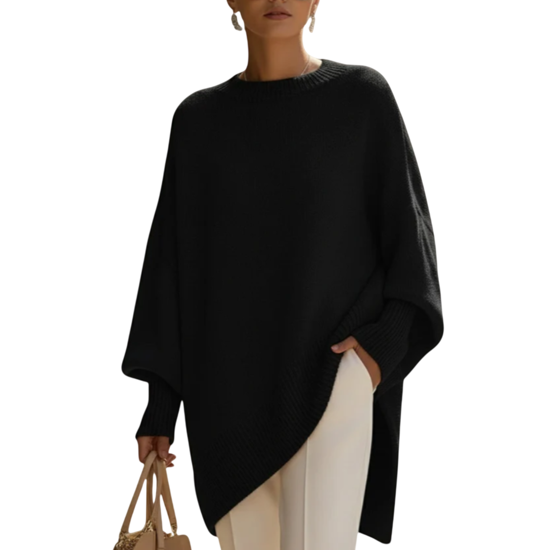 Livia | Oversized Poncho Sweater