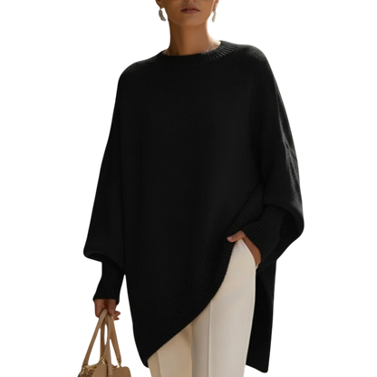 Livia | Oversized Poncho Sweater