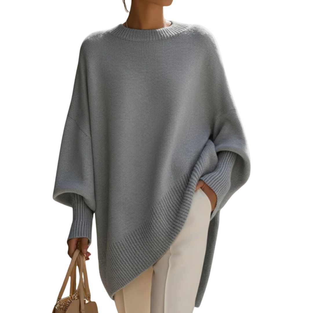 Livia | Oversized Poncho Sweater
