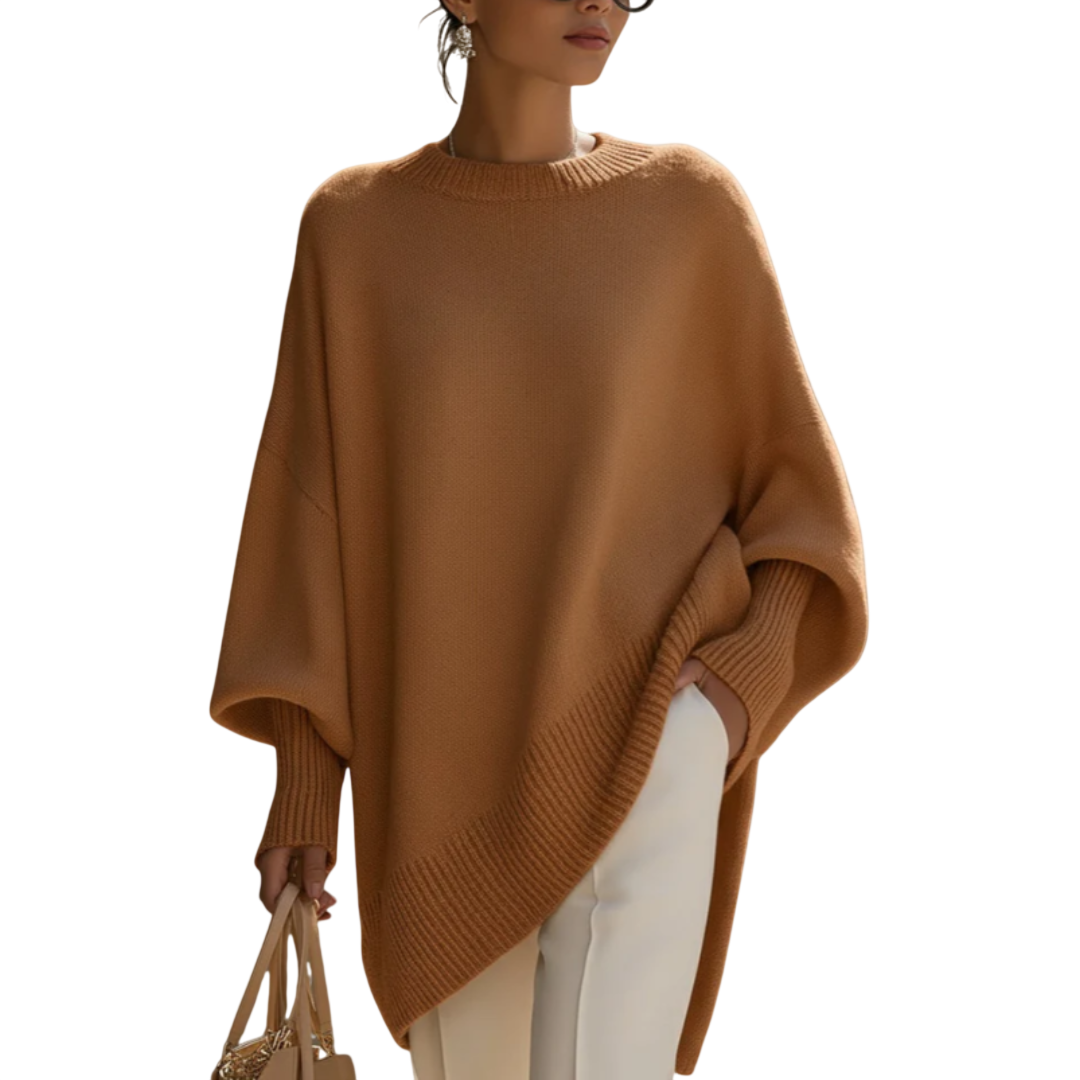 Livia | Oversized Poncho Sweater