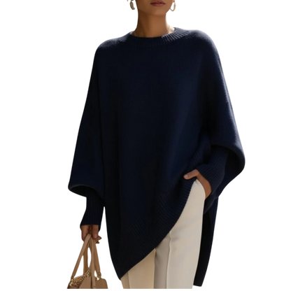Livia | Oversized Poncho Sweater