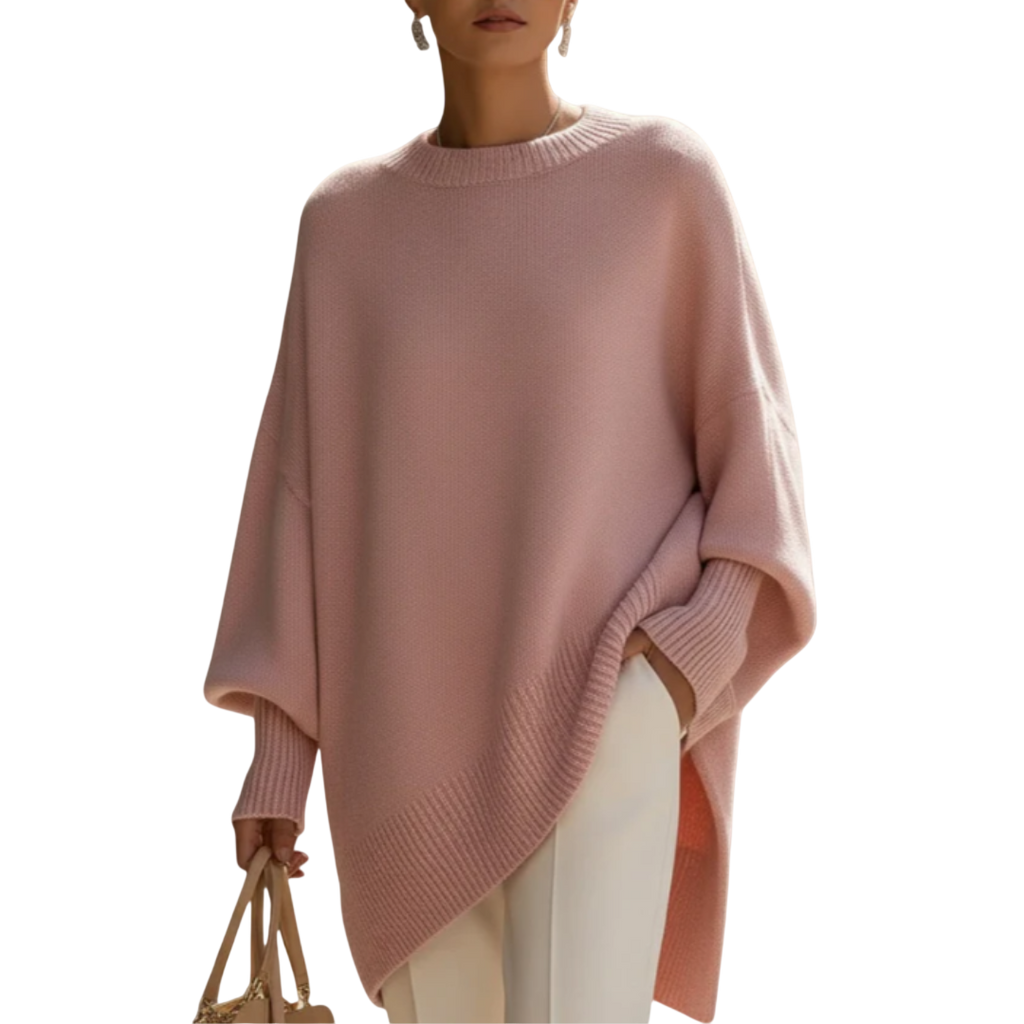Livia I poncho-pull oversize