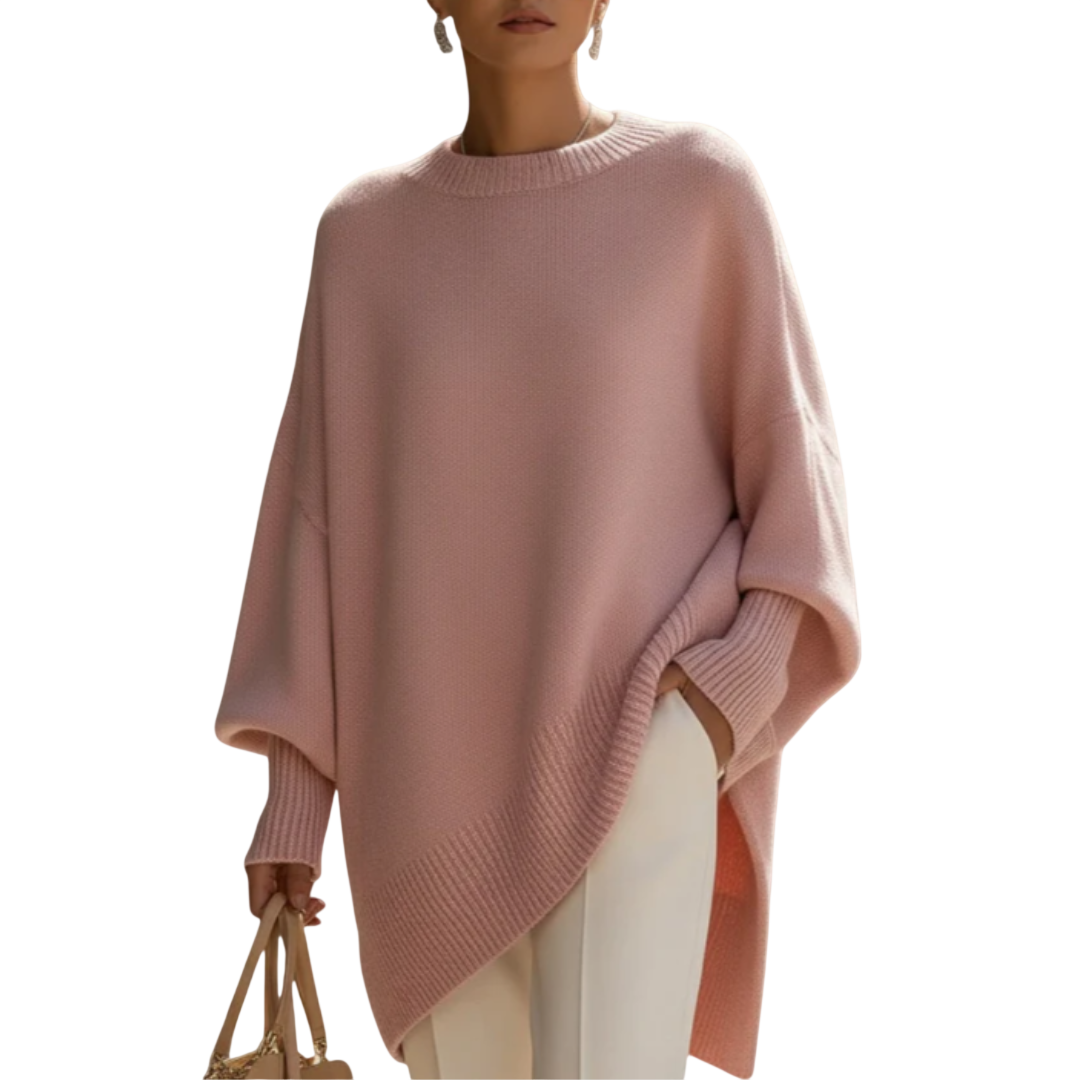 Livia I poncho-pull oversize