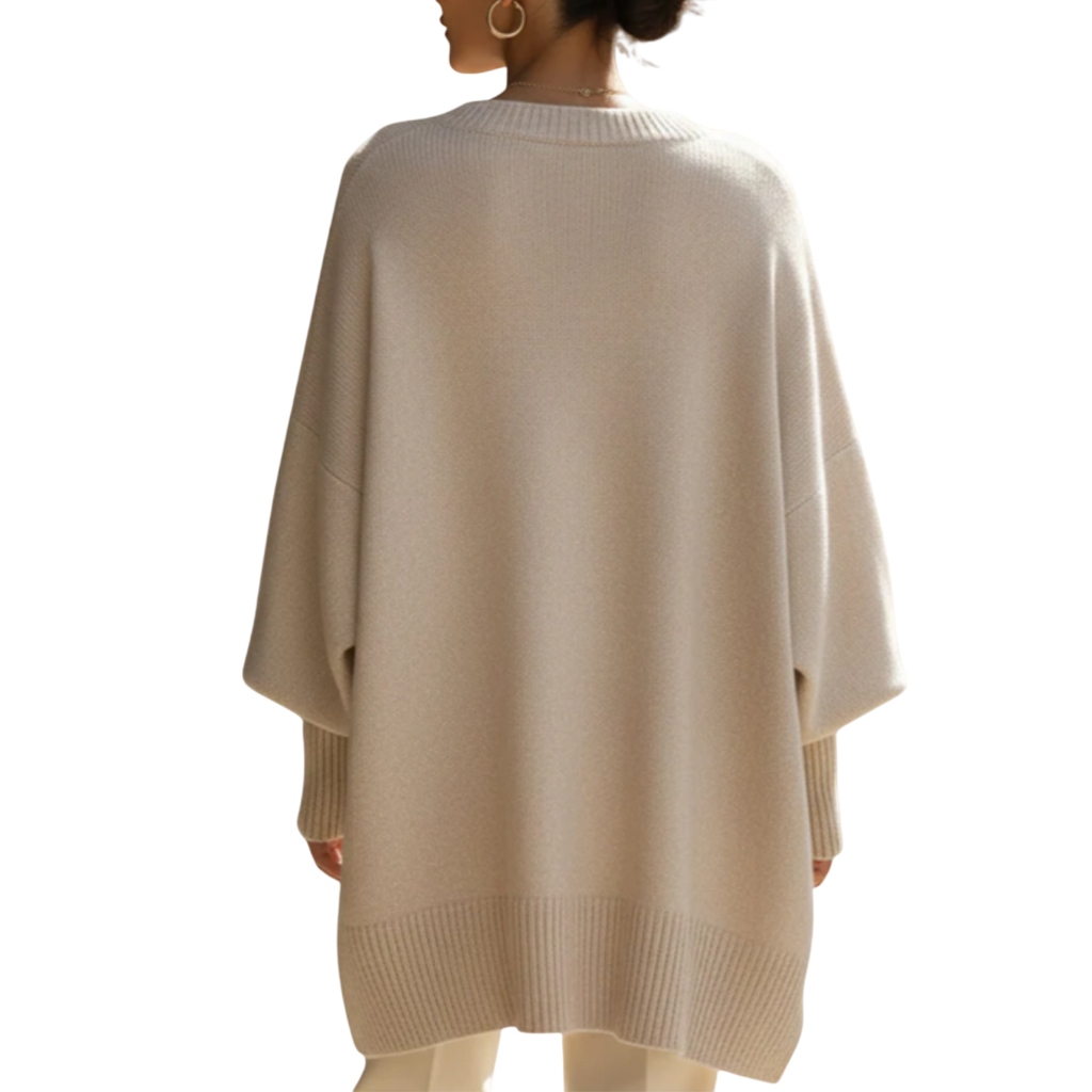 Livia I poncho-pull oversize