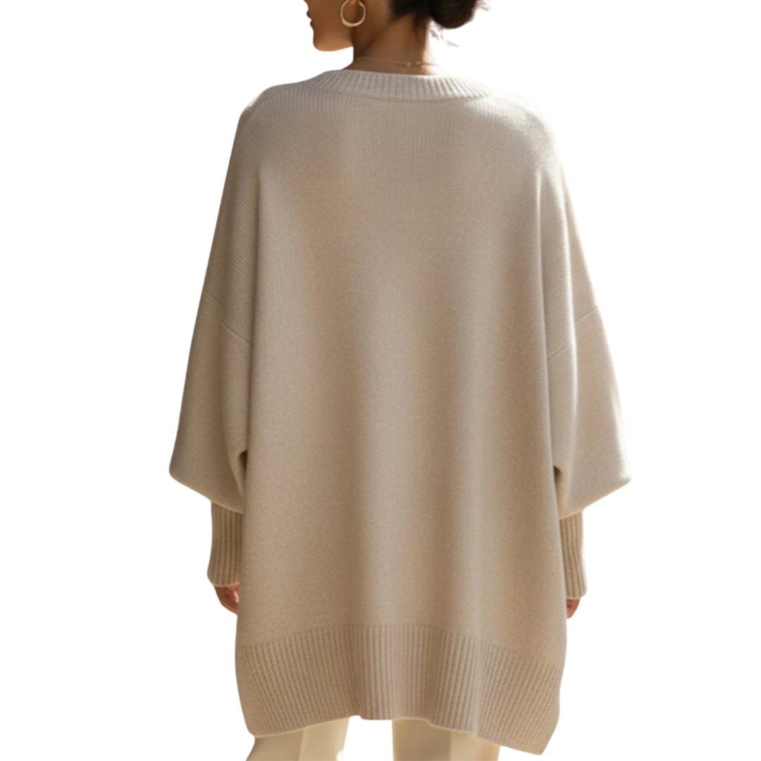 Livia I poncho-pull oversize