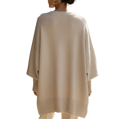 Livia | Oversized Poncho Sweater