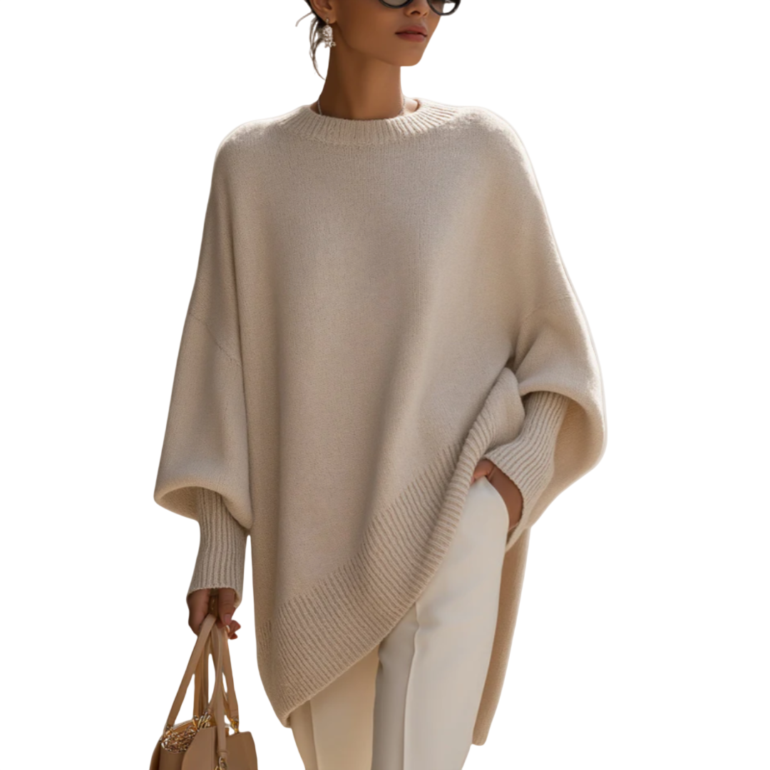 Livia | Oversized Poncho Sweater