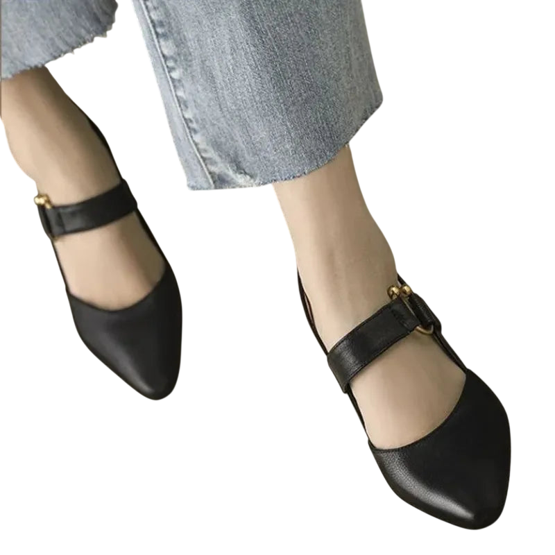 Divina – Chaussures à talons carrés avec bride élégante