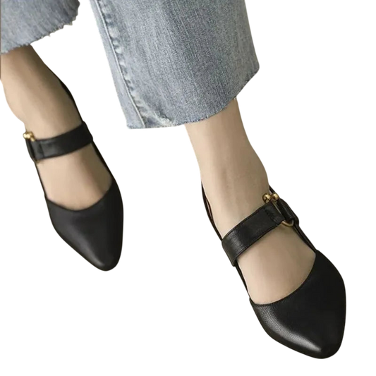 Divina – Elegant Strap Block Heels