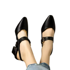 Divina – Chaussures à talons carrés avec bride élégante