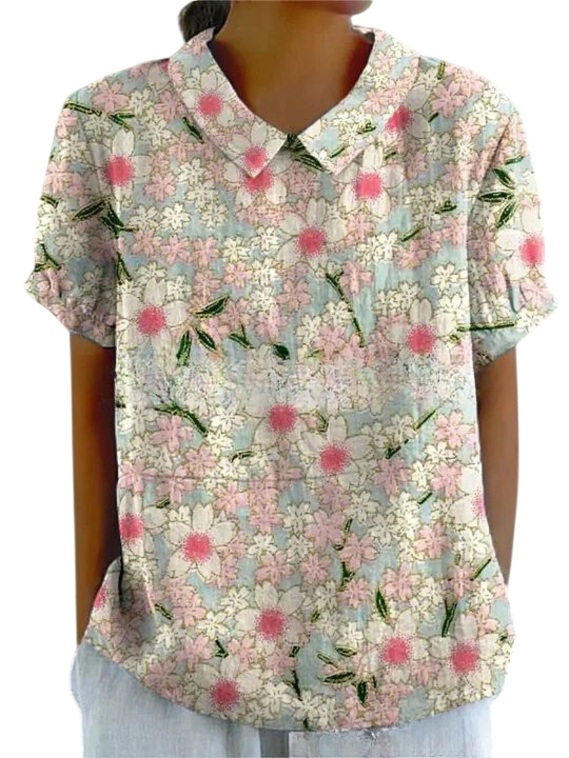 Marlene™ | Women Vintage Print Shirt