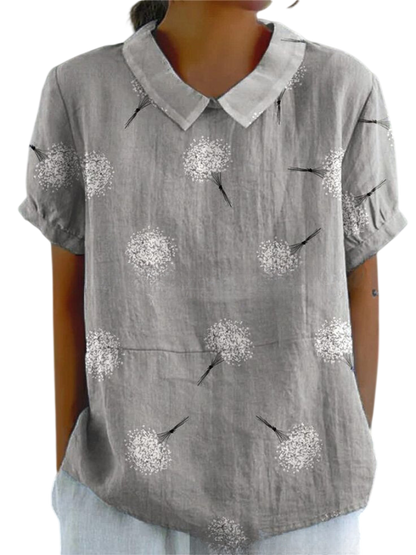 Marlene™ | Women Vintage Print Shirt