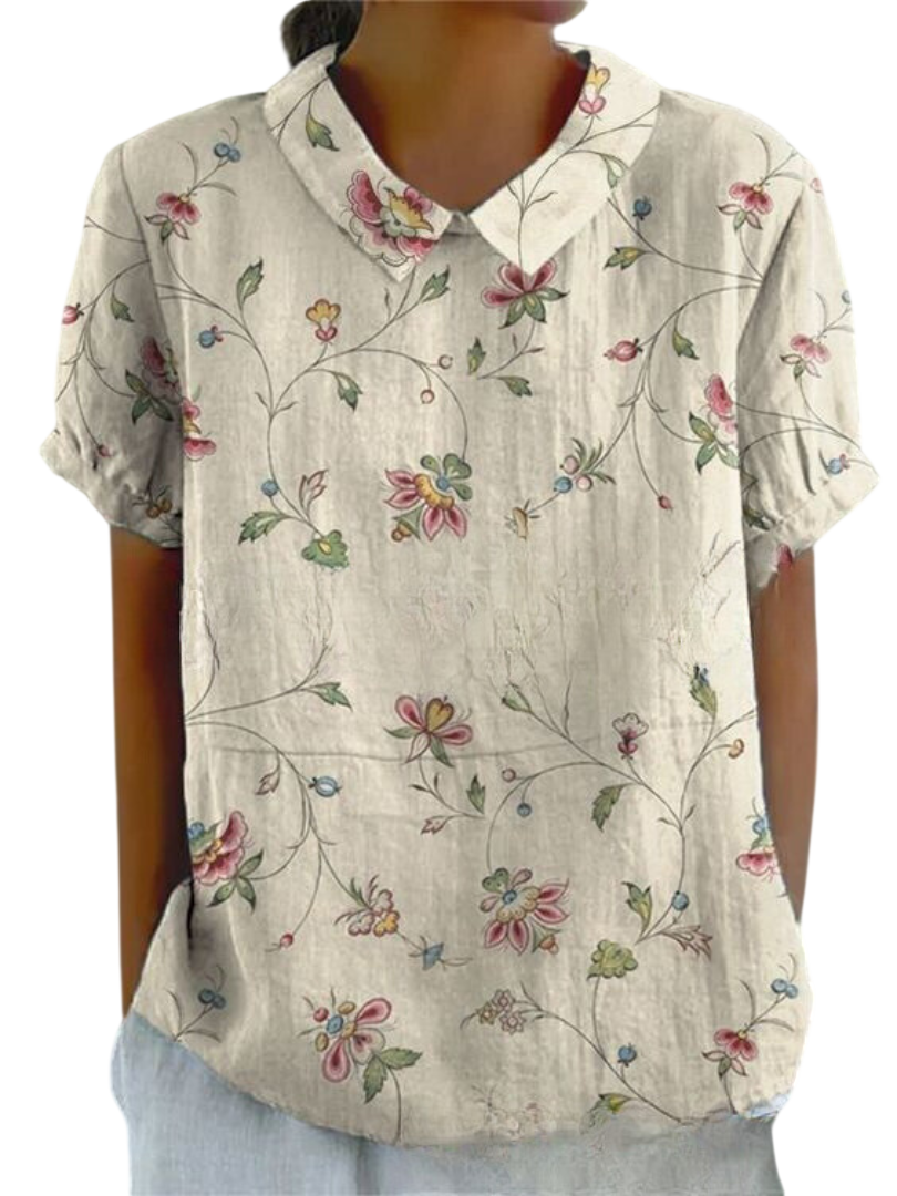 Marlene™ | Women Vintage Print Shirt