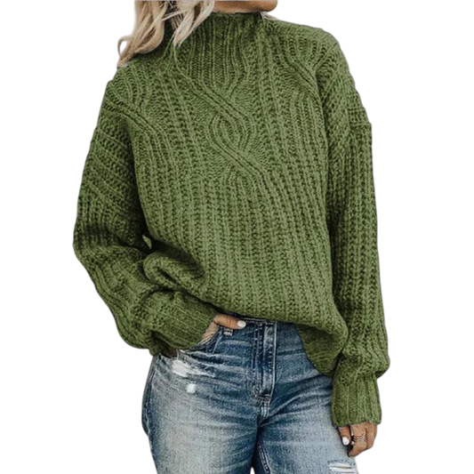 Lerynna | Sophisticated Cable Knit Sweater