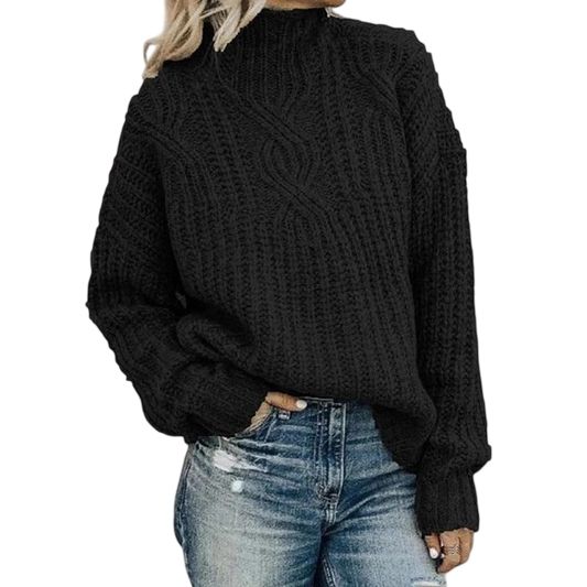 Lerynna | Sophisticated Cable Knit Sweater