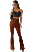 Liset | Pantalon évasé en velours côtelé