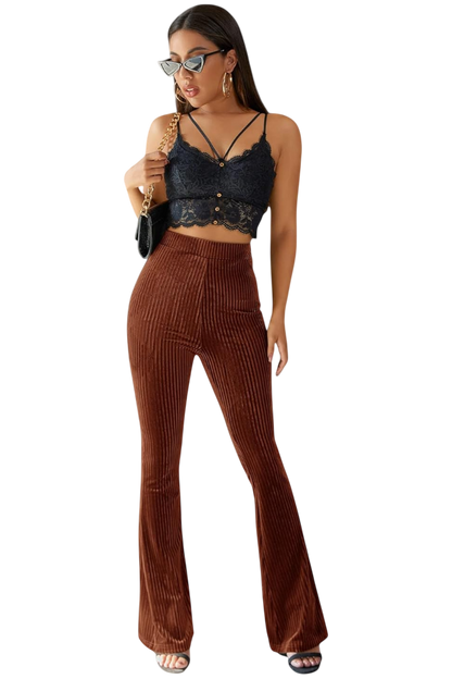 Liset | Flared Corduroy Pants