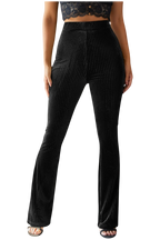 Liset | Pantalon évasé en velours côtelé