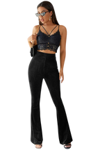 Liset | Pantalon évasé en velours côtelé