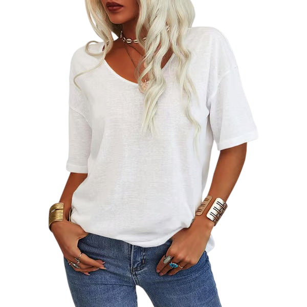 Krisanta™ | Loose Lightweight Minimalist T-Shirt